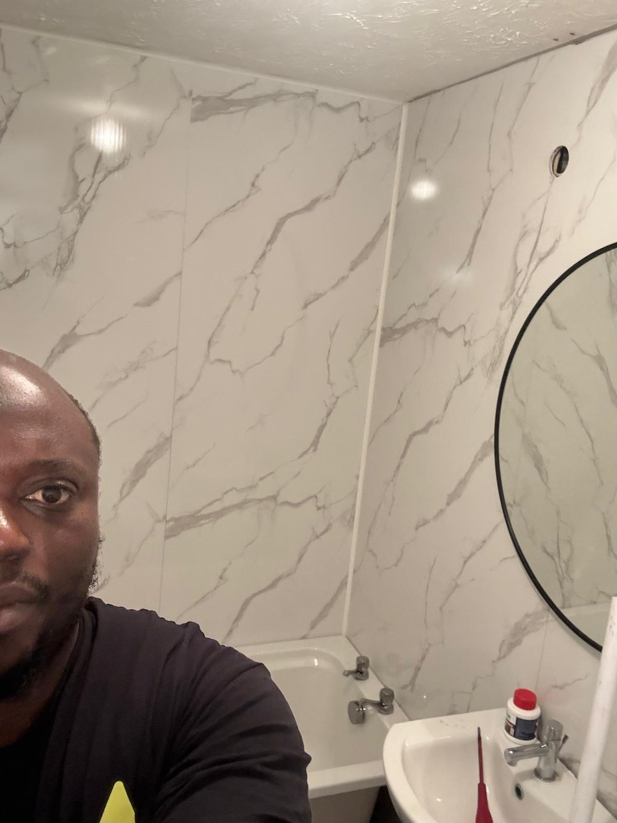 Bathroom plumbing and fitting work completed in Kent